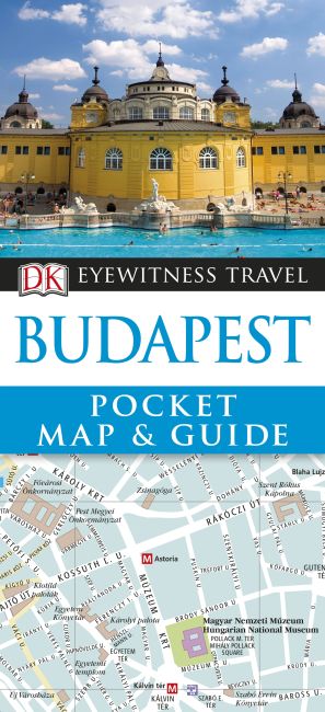 Budapest Pocket Map and Guide Paperback cover of Budapest Pocket Map and Guide