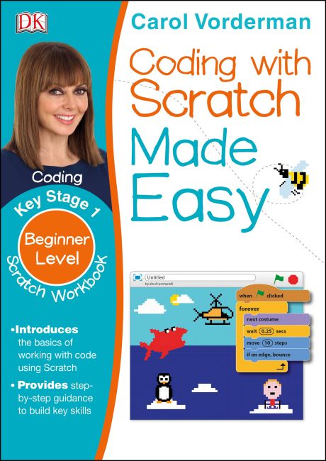Coding With Scratch Made Easy Ages 5-9 Key Stage 1 Paperback cover of Coding With Scratch Made Easy Ages 5-9 Key Stage 1