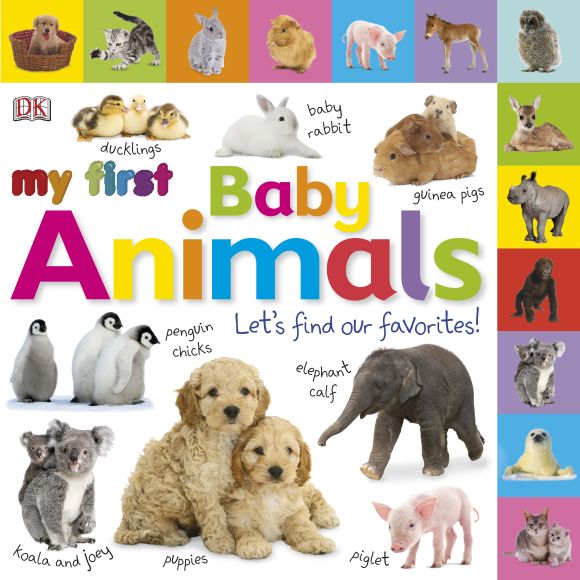 Tabbed Board Books: My First Baby Animals Board book cover of Tabbed Board Books: My First Baby Animals