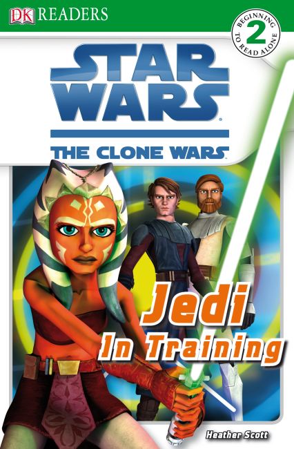 DK Readers L2: Star Wars: The Clone Wars: Jedi in Training Paperback cover of DK Readers L2: Star Wars: The Clone Wars: Jedi in Training