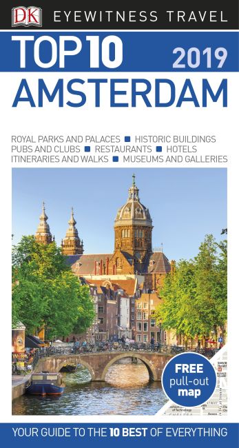 DK Eyewitness Top 10 Amsterdam Paperback cover of DK Eyewitness Top 10 Amsterdam