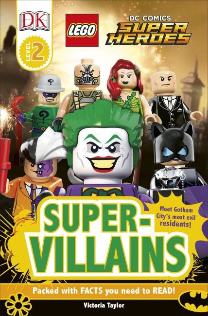 DK Readers L2: LEGO DC Super Heroes: Super-Villains Paperback cover of DK Readers L2: LEGO DC Super Heroes: Super-Villains