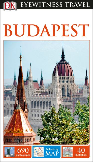 DK Eyewitness Travel Guide Budapest Flexibound cover of DK Eyewitness Travel Guide Budapest