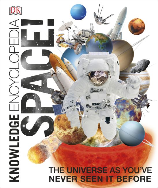 Knowledge Encyclopedia Space! Hardback cover of Knowledge Encyclopedia Space!