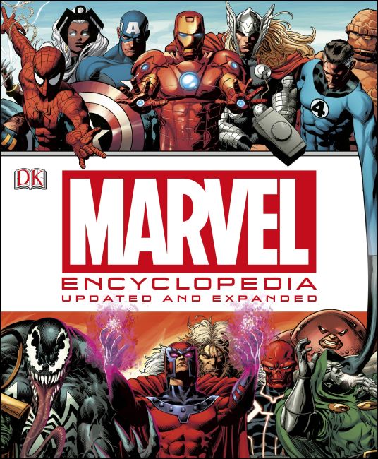 Marvel Encyclopedia Hardback cover of Marvel Encyclopedia