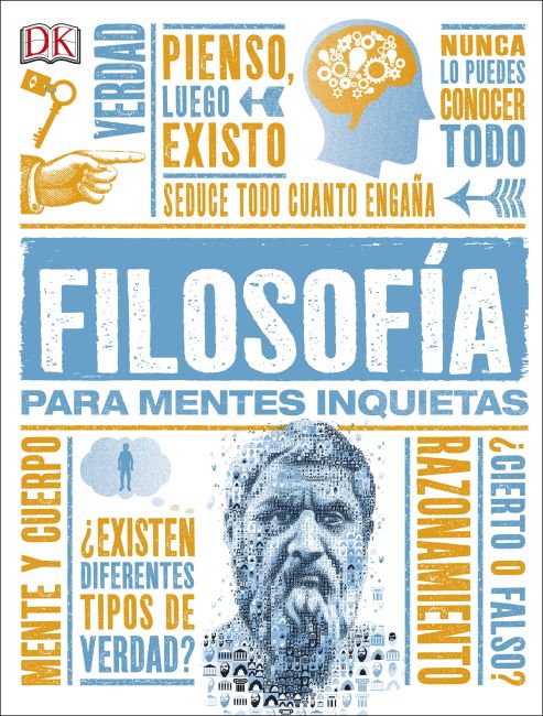 Filosofía para Mentes Inquietas Hardback cover of Filosofía para Mentes Inquietas
