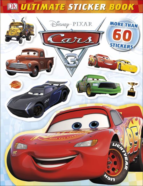 Ultimate Sticker Book: Disney Pixar Cars 3 Paperback cover of Ultimate Sticker Book: Disney Pixar Cars 3