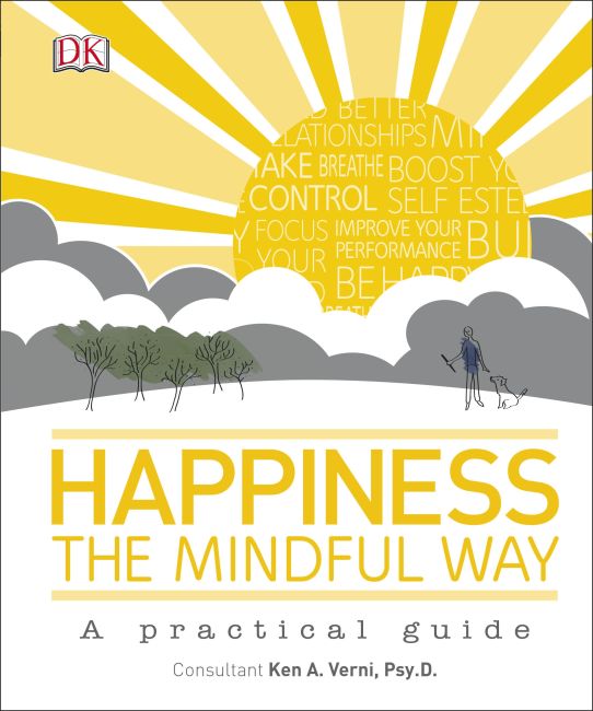 Happiness the Mindful Way Hardback cover of Happiness the Mindful Way