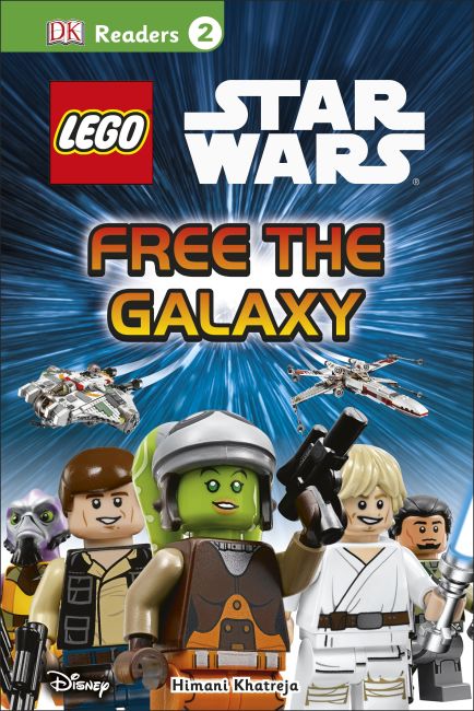 DK Readers L2: LEGO Star Wars: Free the Galaxy Hardback cover of DK Readers L2: LEGO Star Wars: Free the Galaxy