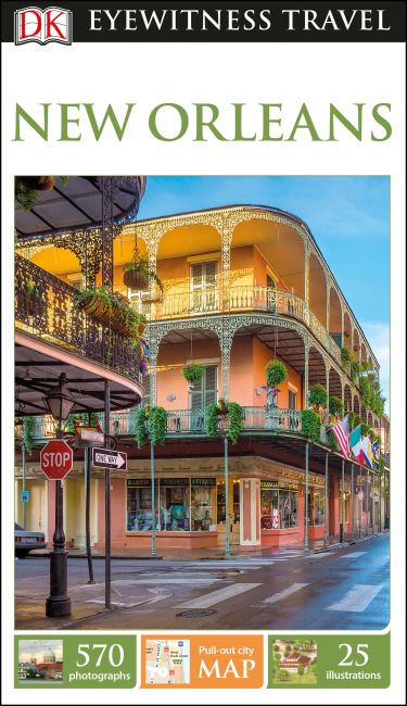 DK Eyewitness Travel Guide New Orleans Flexibound cover of DK Eyewitness Travel Guide New Orleans