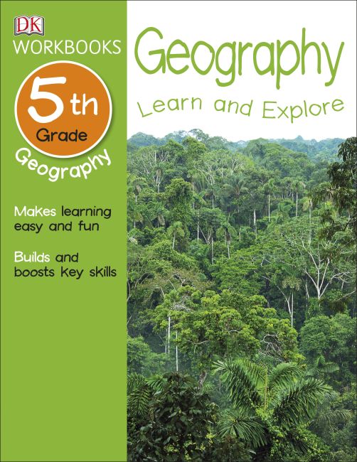 DK Workbooks: Geography, Fifth Grade Paperback cover of DK Workbooks: Geography, Fifth Grade
