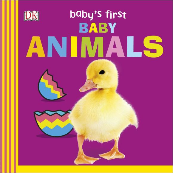 Baby's First Baby Animals Board book cover of Baby's First Baby Animals
