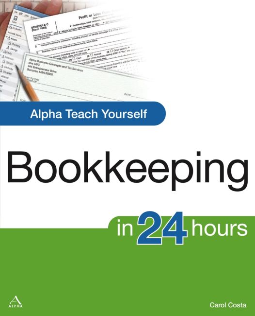 Alpha Teach Yourself Bookkeeping in 24 Hours Paperback cover of Alpha Teach Yourself Bookkeeping in 24 Hours