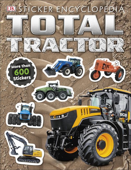 Total Tractor Sticker Encyclopedia Paperback cover of Total Tractor Sticker Encyclopedia