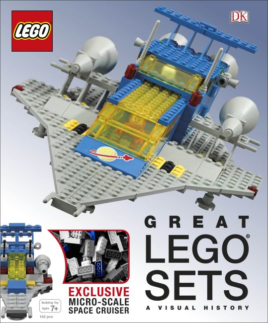 Great LEGO® Sets A Visual History Hardback cover of Great LEGO® Sets A Visual History