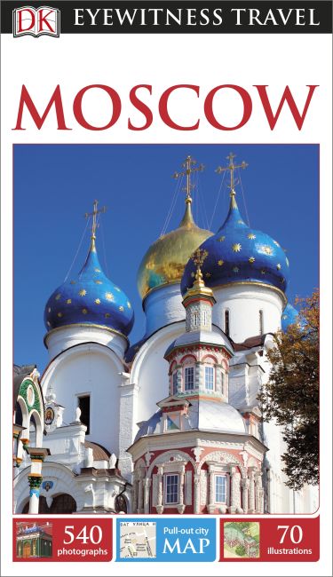 DK Eyewitness Travel Guide Moscow Flexibound cover of DK Eyewitness Travel Guide Moscow