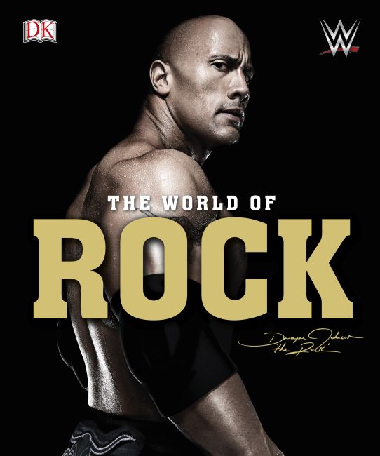 WWE World of the Rock Hardback cover of WWE World of the Rock