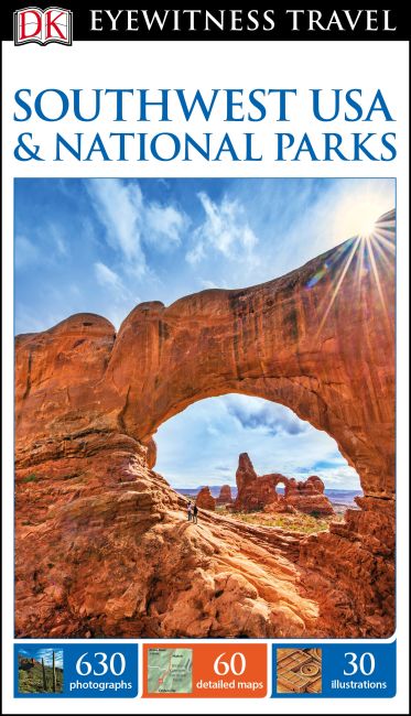 DK Eyewitness Travel Guide Southwest USA and National Parks Paperback cover of DK Eyewitness Travel Guide Southwest USA and National Parks