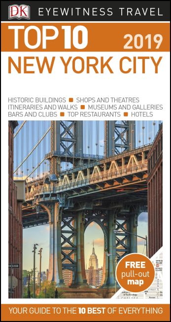 Top 10 New York City Paperback cover of Top 10 New York City