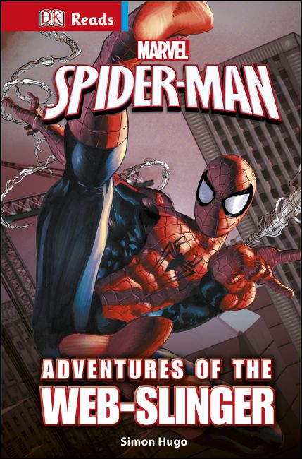Marvel Spider-Man Adventures of the Web-Slinger Hardback cover of Marvel Spider-Man Adventures of the Web-Slinger