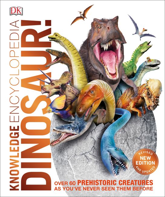 Knowledge Encyclopedia Dinosaur! Hardback cover of Knowledge Encyclopedia Dinosaur!