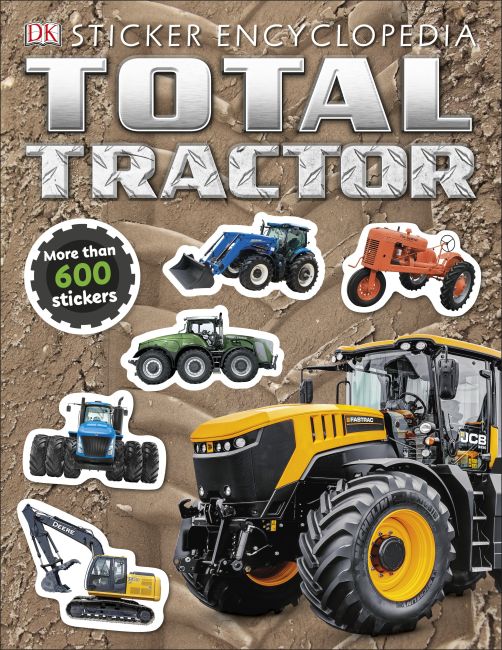 Total Tractor Sticker Encyclopedia Paperback cover of Total Tractor Sticker Encyclopedia