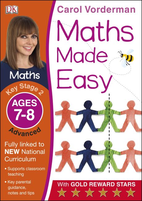 Maths Made Easy Ages 7-8 Key Stage 2 Advanced Paperback cover of Maths Made Easy Ages 7-8 Key Stage 2 Advanced
