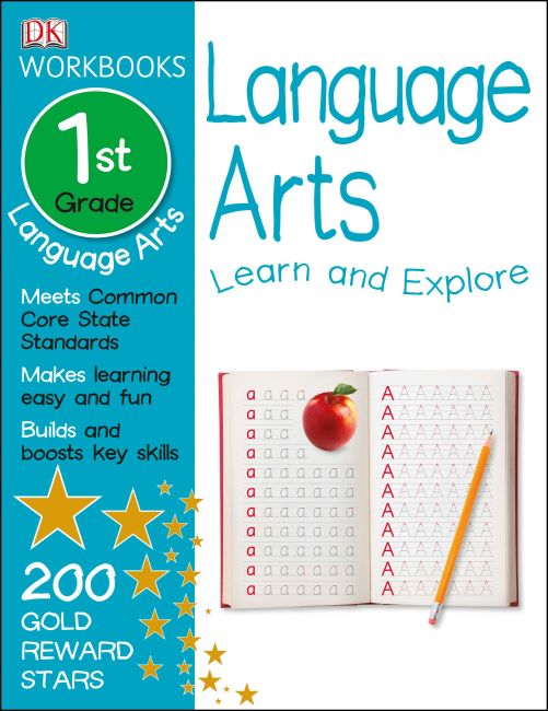 DK Workbooks: Language Arts, First Grade Paperback cover of DK Workbooks: Language Arts, First Grade