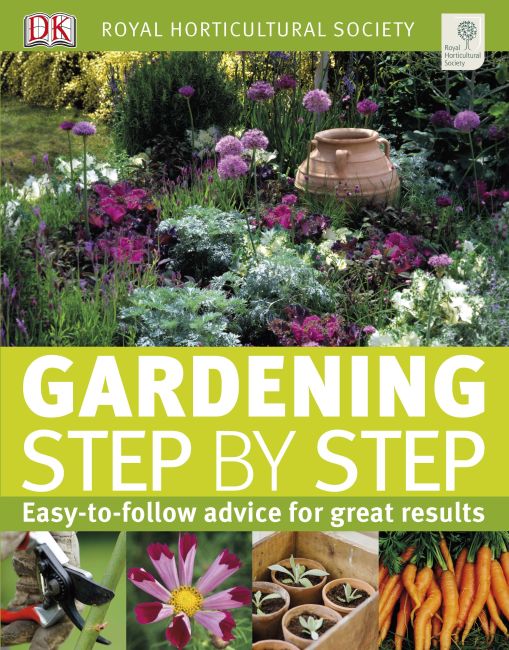 RHS Gardening Step by Step eBook cover of RHS Gardening Step by Step