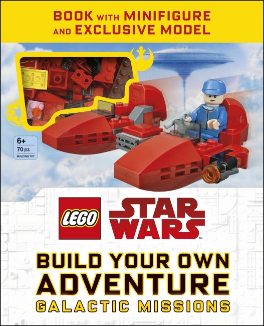 LEGO Star Wars Build Your Own Adventure Galactic Missions Hardback cover of LEGO Star Wars Build Your Own Adventure Galactic Missions