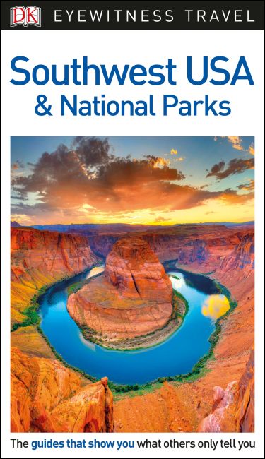 DK Eyewitness Travel Guide Southwest USA and National Parks Flexibound cover of DK Eyewitness Travel Guide Southwest USA and National Parks