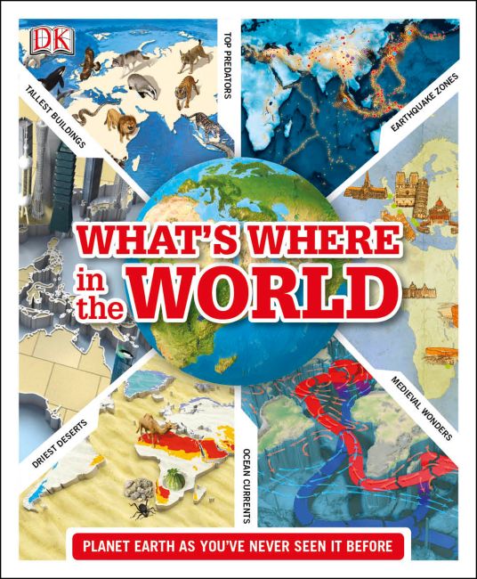 What's Where in the World Hardback cover of What's Where in the World