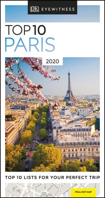 DK Eyewitness Top 10 Paris Paperback cover of DK Eyewitness Top 10 Paris