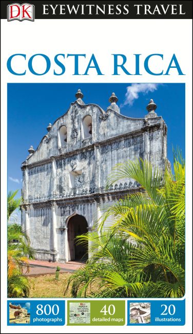 DK Eyewitness Travel Guide Costa Rica Flexibound cover of DK Eyewitness Travel Guide Costa Rica