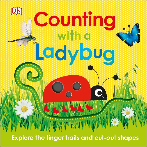 Counting with a Ladybug Board book cover of Counting with a Ladybug