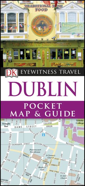 Dublin Pocket Map and Guide Paperback cover of Dublin Pocket Map and Guide