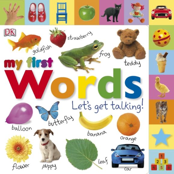 My First Words Let's Get Talking Board book cover of My First Words Let's Get Talking