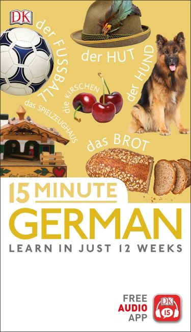15 Minute German Paperback cover of 15 Minute German