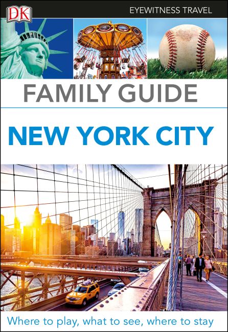 DK Eyewitness Family Guide New York City Flexibound cover of DK Eyewitness Family Guide New York City