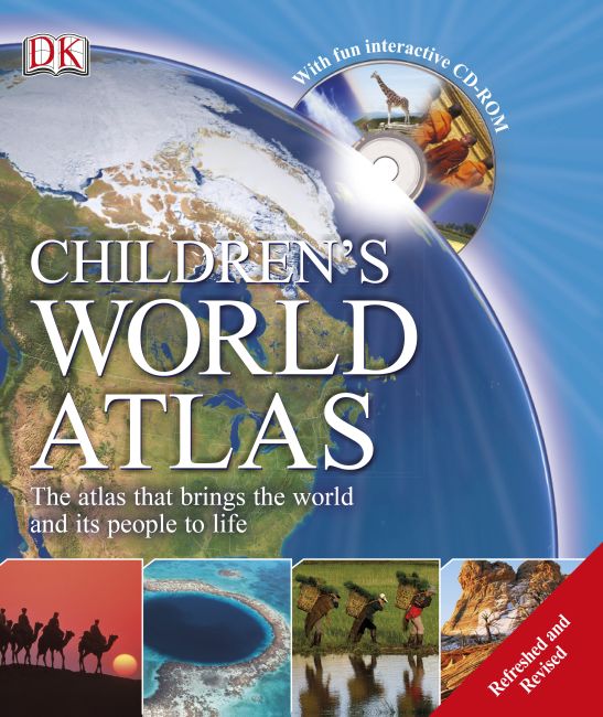Children's World Atlas Hardback cover of Children's World Atlas
