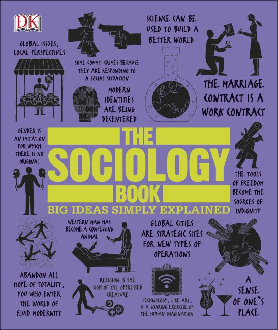 The Sociology Book Hardback cover of The Sociology Book