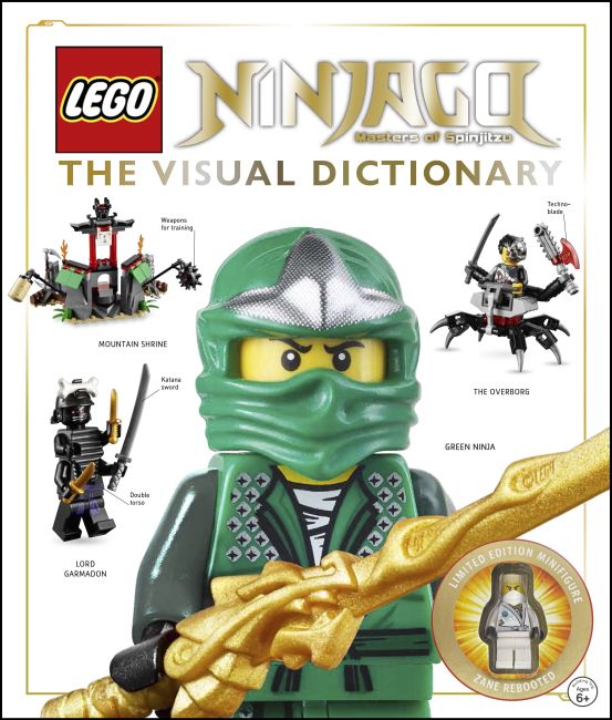 LEGO® NINJAGO: The Visual Dictionary Hardback cover of LEGO® NINJAGO: The Visual Dictionary
