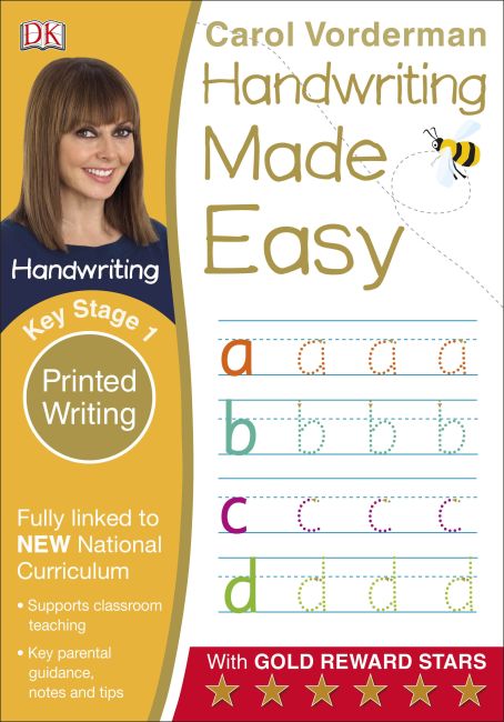 Handwriting Made Easy Ages 5-7 Key Stage 1 Printed Writing Paperback cover of Handwriting Made Easy Ages 5-7 Key Stage 1 Printed Writing