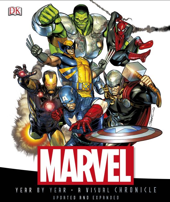 Marvel Year by Year A Visual Chronicle Hardback cover of Marvel Year by Year A Visual Chronicle