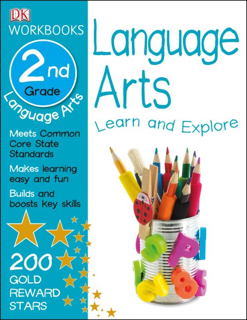 DK Workbooks: Language Arts, Second Grade Paperback cover of DK Workbooks: Language Arts, Second Grade