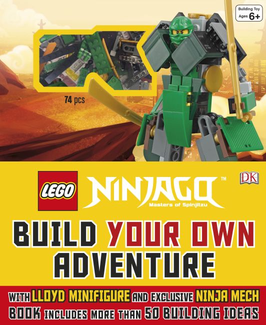 LEGO® NINJAGO: Build Your Own Adventure Hardback cover of LEGO® NINJAGO: Build Your Own Adventure