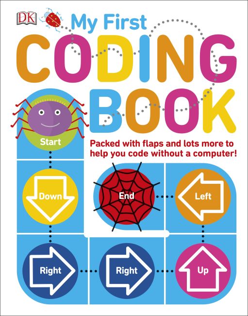 My First Coding Book Board book cover of My First Coding Book