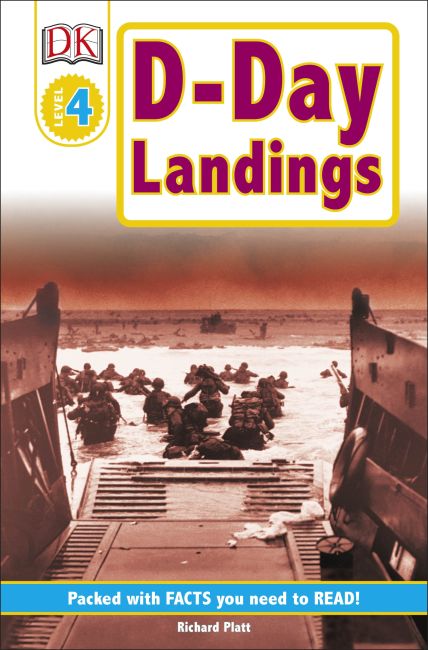 DK Readers L4: D-Day Landings: The Story of the Allied Invasion Paperback cover of DK Readers L4: D-Day Landings: The Story of the Allied Invasion