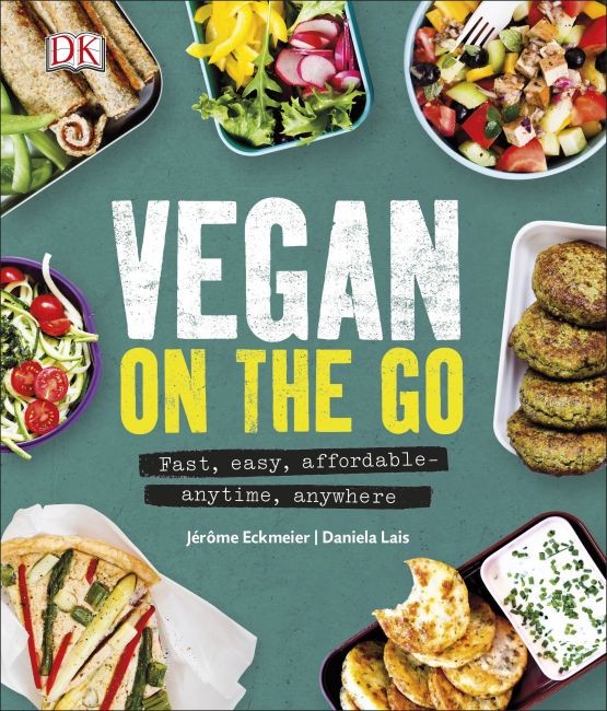 Vegan on the Go Hardback cover of Vegan on the Go