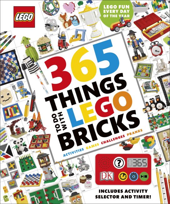 365 Things to Do with LEGO Bricks Hardback cover of 365 Things to Do with LEGO Bricks